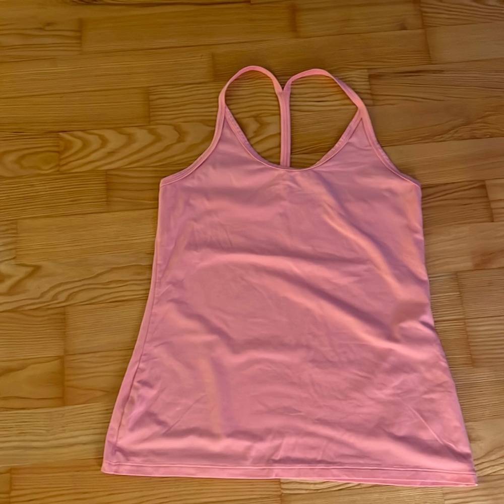 Pink Nike tank top